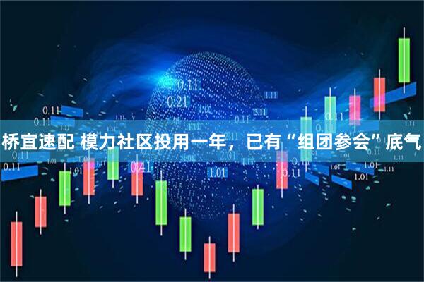 桥宜速配 模力社区投用一年，已有“组团参会”底气